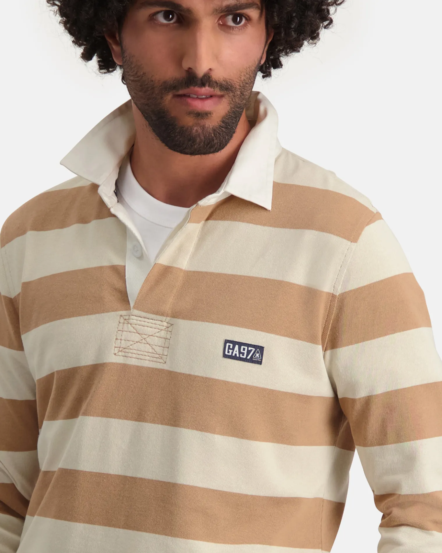 Gaastra Polo'S En T-Shirts*Gestreepte Rugby Shirt Soap