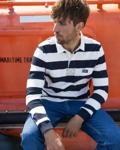 Gaastra Polo'S En T-Shirts*Gestreepte Rugby Shirt Soap