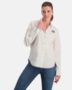 Gaastra Blouses*Het Wave Height-Blouse Van 100% Katoen