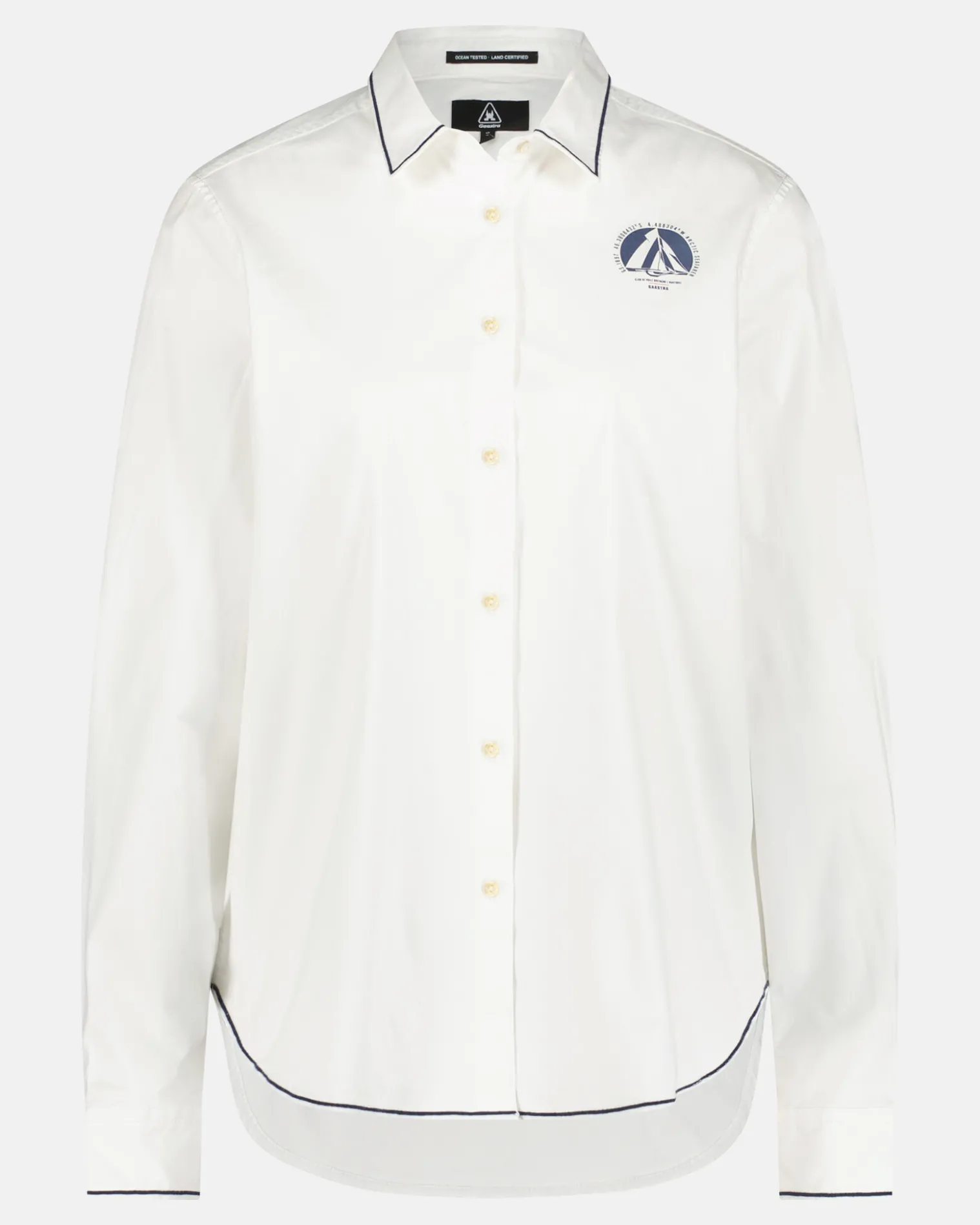 Gaastra Blouses*Het Wave Height-Blouse Van 100% Katoen