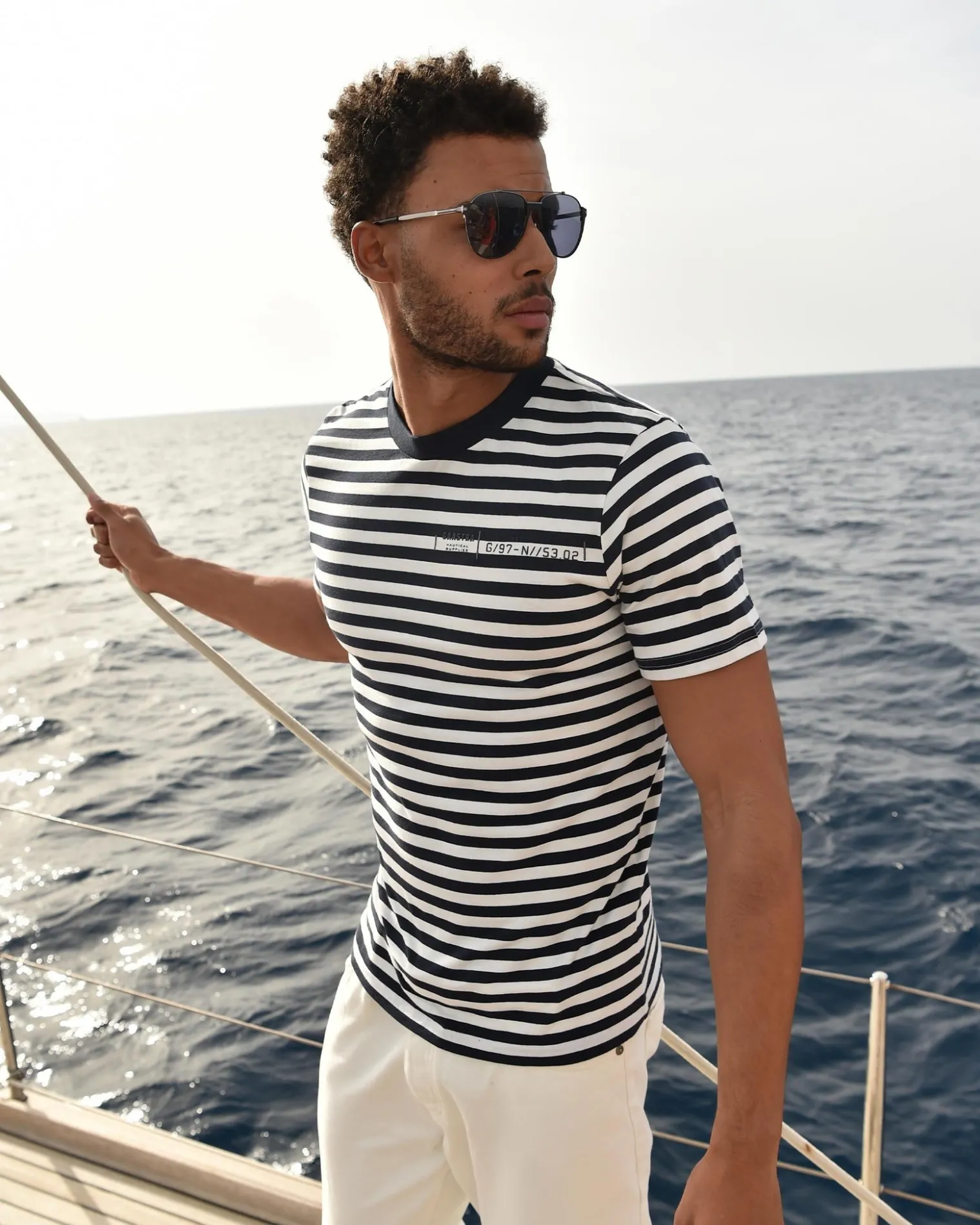 Gaastra Polo'S En T-Shirts*Klassiek Gestreepte Williamson T-Shirt