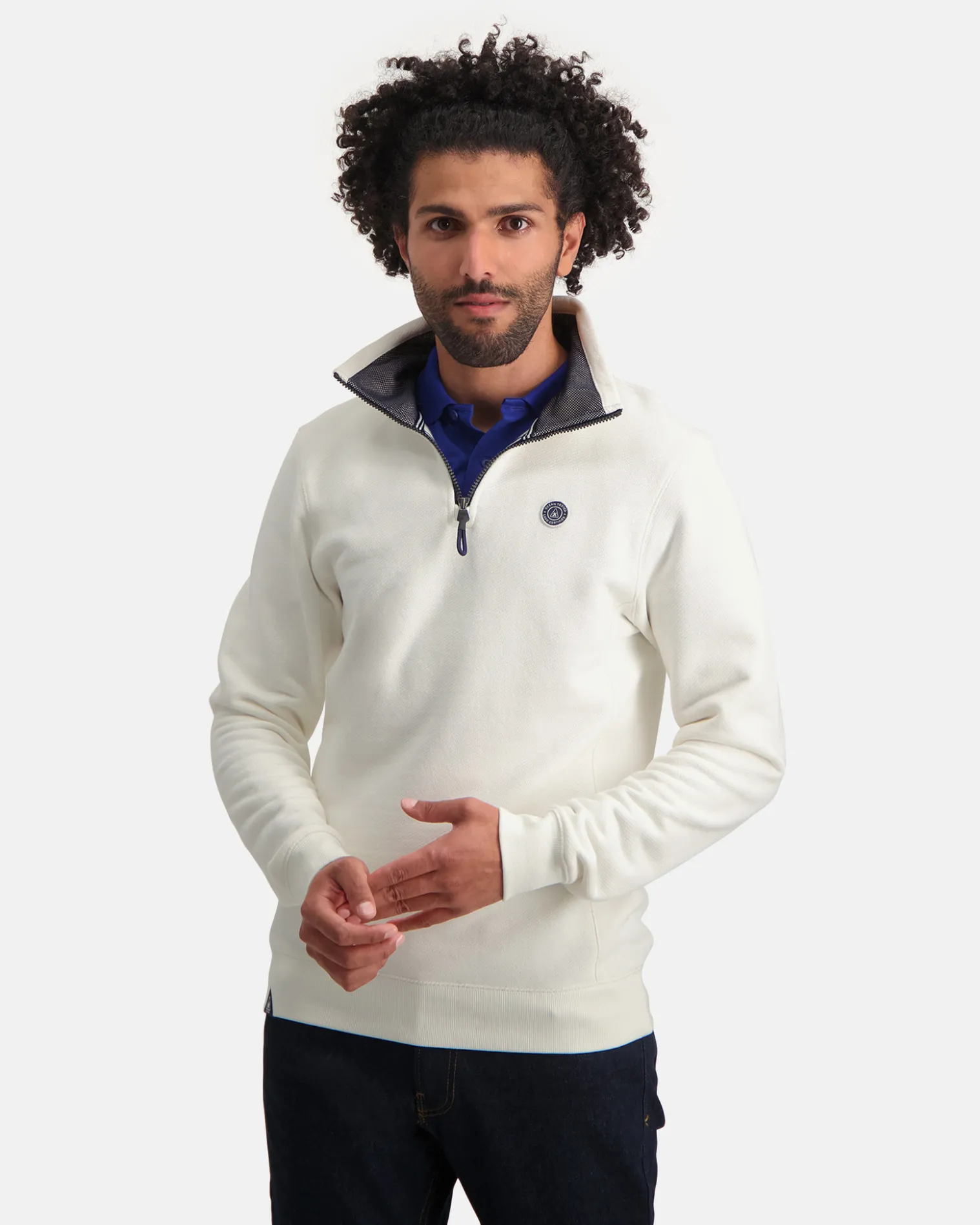 Gaastra Truien En Sweaters*Sea Mist Trui Van Katoen Keperstof